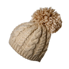 Promocionais Custom Made Mulheres Senhora Inverno Quente Knitted Acrílico Crochet Slouch Baggy Beret Beanie Hat Cap